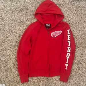 Detroit Red Wings Zip up hoodie.
